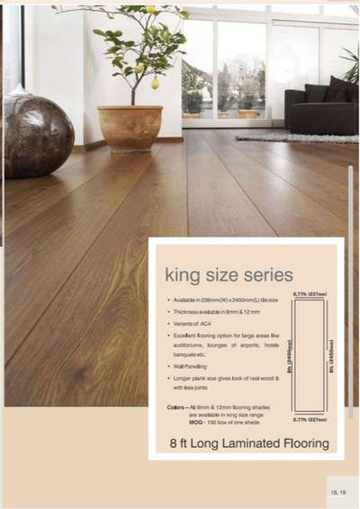 King size Wooden Flooring
8' feet length, 9.5" inch width

Contact : 9311358733

#fyp #likes #share #subscribe #comment #vira #WoodenFlooring #InteriorDesigner #Architectural&Interior #architecturedesigns #kerala_architecture #BedroomDesigns #BedroomIdeas #LUXURY_INTERIOR #fyp #diy #viralreels #viralposts #viral #viralvideo #subscribe #comment #likes #share