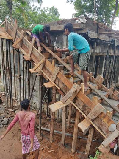 Stair case concrete