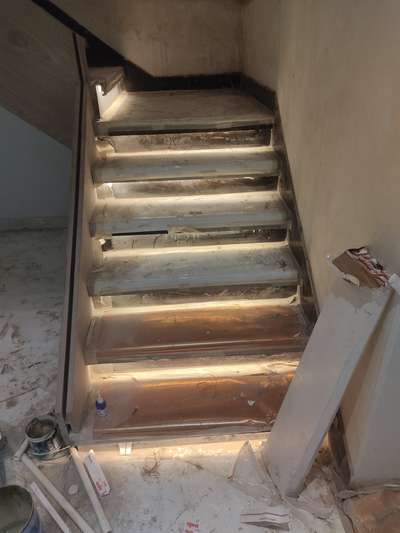 new stairs work