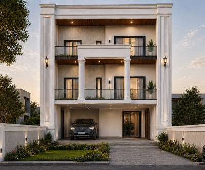 elevation of upcoming villa in heart of city....  designed by our team
 #ElevationHome  #rohtakdairies  #rohtakcity  #turnkey  #turnkeyhouse  #HouseConstruction