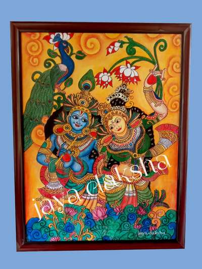 Radhamadhavam
Mural painting
-----------🔸------------
Size -2×3 feet
CUSTOMIZATION AVAILABLE FOR SIZE AND
THEME.
Material - canvas.Acrylic painting
Long lasting mural painting
With frame & without frame ✅

Ideal for gift, Home décor, House warming gift, Gift for celebrations and
anniversaries,
Suitable wall art for any room, home or office, Restaurant, Hotel Decoration

#muralpainting #keralamuralpainting  #lordkrishana #artwork #homedecor #WallDecors