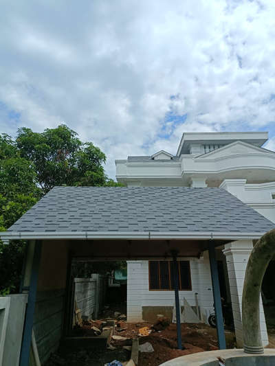 Product: Roofing Shingles 
Brand :Roofshield 
Color: Gray with shade 
Profile:Premium modern 

Site at Uliyil Kannur








 #RoofingShingles 
 #rooftile #roofshield  #ExteriorDesign