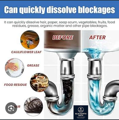 💡 Tip of the Day

Blocked drain? Fix it in 20 minutes!
Kitchen sink or bathroom basin draining slowly?

👉 Try this:
Drain & Pipe Block Remover Liquid
Melts grease, hair, food waste – all in one shot!

🔹 How to use:
1️⃣ Pour 100–200ml into the drain
2️⃣ Wait for 15–20 minutes
3️⃣ Flush with warm water

✅ Safe for PVC pipes & septic tanks
✅ Works on kitchen sinks, bathroom drains & wash basins
✅ No plumber needed! #drainagesolutions  #drainagesystem  #drainage  #drainagepipe