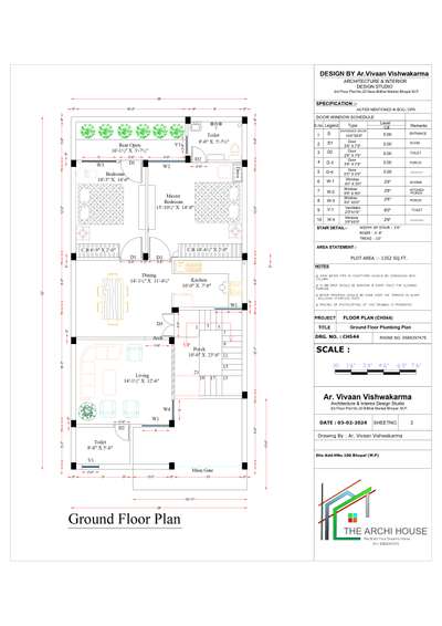52'x26' House Plan 3BHK 

We build your dream's home.
Contact me... click here 👇

https://wa.me/c/917987663260

#AutoCAD #3dmax #artwork2ddrawing #revit #houseplantclub #art #frontoffice #frontelevationdesign
