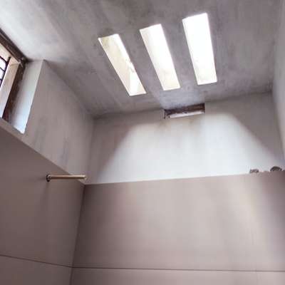 skylight area in the toilet