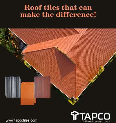 Elevate your roof to new heights with Tapco's premium quality ceramic tiles. Excellence since the 1980s, now available in Kerala and Bangalore. #TapcoRoofTiles #QualityCraftsmanship  #tapco #tapcoroof #roofing #Roofing #roof #roofdesign #rooftile #roofingtile #rooftiles #frontelevation #elevation