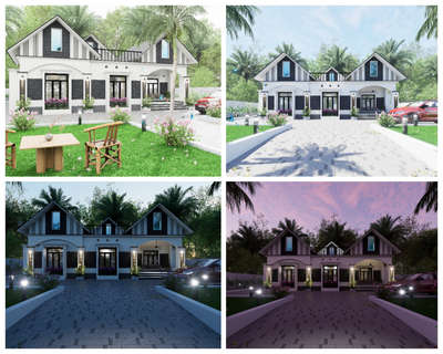 Kerala style modern house 🏡 
 #KeralaStyleHouse  #keralastyle  #moderndesign  #modernhousedesigns  #modernhouse  #modernarchitecturedesign  #kerala_architecture  #Architect  #HouseDesigns  #RoofingDesigns  #RoofingIdeas  #white_colour_house  #white  #cladding  #white  #gray_colour