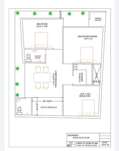 *House planing *
Complete design