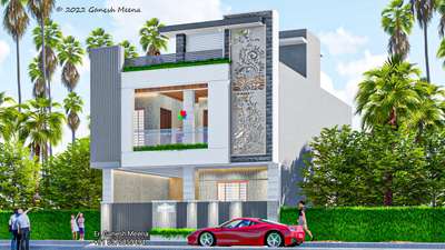 #exteriordesigns #exterior_Work #exterior3D #exterios #HouseDesigns #Designs #SmallHouse #ContemporaryHouse #HouseConstruction #KeralaStyleHouse  #evelation #ElevationDesign #ElevationHome #frontElevation #elevationideas #High_quality_Elevation #elevation_ #amazing_elevation #elevationsalonproducts