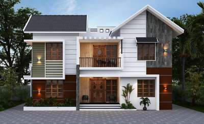 2000 sqft 4 bhk house.