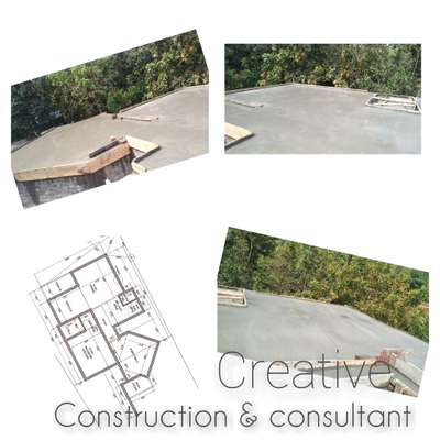 main slab concreate finished at Dhoni
