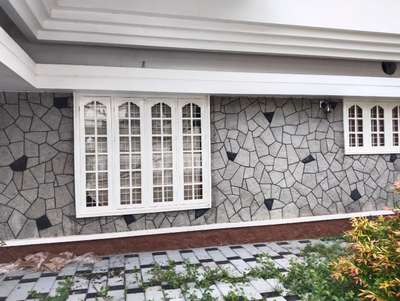 Stone cladding work sqft rate 7907810843