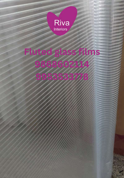 #Flutedglassfilms  #flutedglass  #decofilm's  #interiorfilms