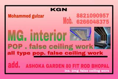 mg false ceiling service bhopal