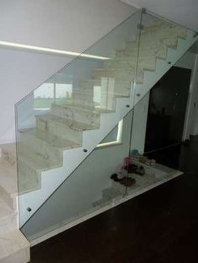 glamour glass railing