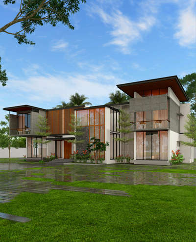 4BHK | Pattambi| Palakkad| 4.5k Residence| Modern| contemporary| Palakkad