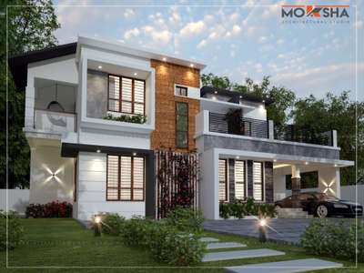 #Architectural&Interior  #ElevationHome  #KeralaStyleHouse  #3D_ELEVATION  #ContemporaryHouse
