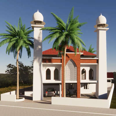 free plan and design for mosque feel free to contact

#architecture 
#3DPlans 
#contemporaryarchitecture