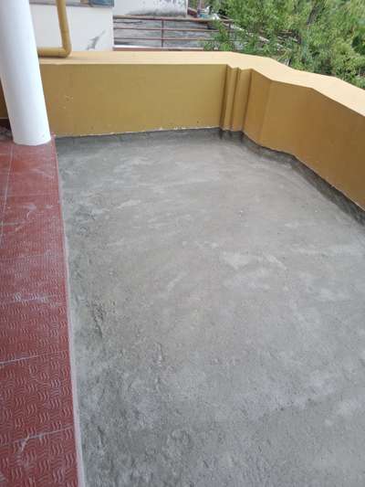 waterproofing done to arrest leakage in balcony