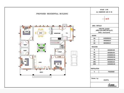 DM for more details.😍
#FloorPlans  #courtyardhouse #keralahomeplans  #budget_home_budget_friendly_packages