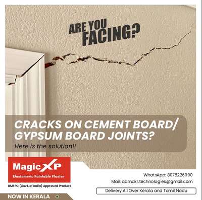 We Give You Crack Free Walls...!!!