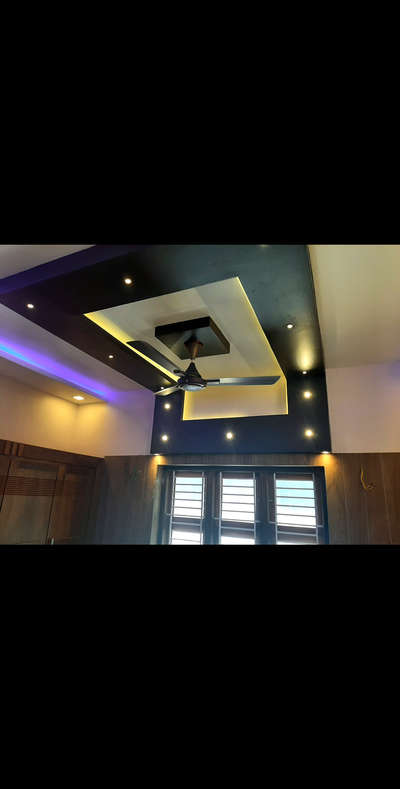 simple bedroom ceiling #ceiling #GypsumCeiling #KeralaStyleHouse #latest #InteriorDesigner