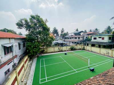 #outdoorbadmintoncourt 
#multipurposecourt #kerala
#sports #billnsnooksportsinfra 
#courtconstruction #sportsinfra