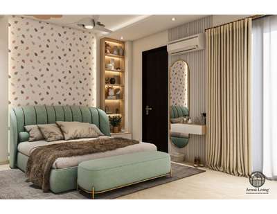 Bedroom design &construction work... please contact me 

 #MasterBedroom #50LakhHouse #Autodesk3dsmax