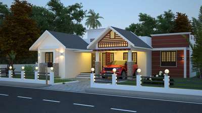 PROJECT:3BHK
3D VIEW OF 3BHK HOME 
CLIENT:SANOJ CHANDRAN
...
..
.
for 3d designs please contact us ARISEN DEVELOPERS -9496589286
#Autodesk3dsmax #3dvisualizer #KeralaStyleHouse #keralastyle #keralatraditionalmural #keralaarchitectures #InteriorDesigner #architecturedesigns #design3dstudio #3DKitchenPlan #3delevations