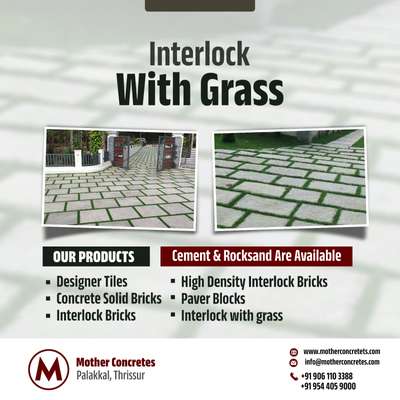 #concretebricks  #interlockworks  #grasspavers  #interlockingblocks  #LandscapeDesign