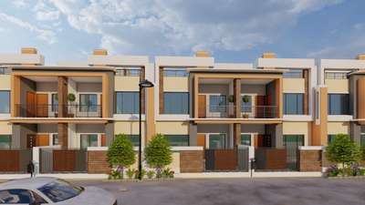 Designed 3D Elevation Design in Bhopal