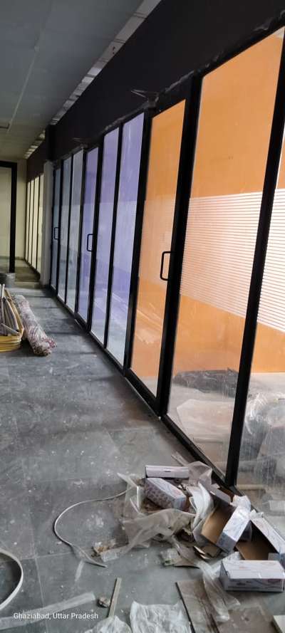 aluminium partition image for office noida