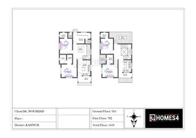 2d plan                                      4bhk
sqtf1618                             client:Noushad                   location:kannur            #4BHKPlans #groundfloorplan #Firstfloorplan