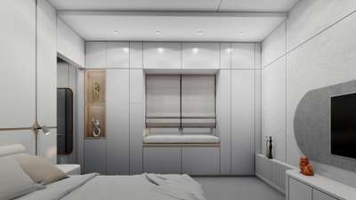 Bedroom interior with a minimalist design
.
.
. #InteriorDesigner  #Architect  #architecturedesigns  #Architectural&Interior  #MasterBedroom  #childreroominterior  #KidsRoom  #WindowsDesigns  #seating  #WALL_PANELLING  #WallDesigns  #Plywood  #Minimalistic  #HouseDesigns  #InteriorDesigner
