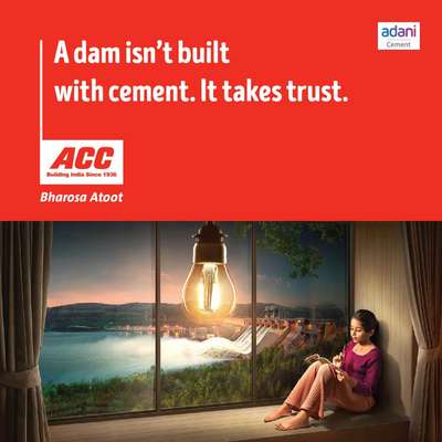 A dam isn’t built with cement. It takes trust

ACC Cements forges strong bonds



#cement  #acc  #acccement  #cementwork #strong #durability