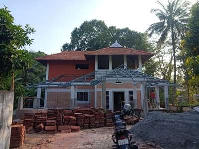 traditional house wrk on progress 
client: krishnakumar iyyer