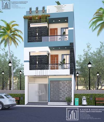 Design by K.Aasif and Associates 
+91 87200 03869
+91 7898786721
+91 9827960763
Size 30x50 in ft 
Area 1500 sq.ft
Location indore 
Planning
 Elevation design 
Structure designing
Fully designed by K.Aasif and Associates 
#elevation #architecture #design #interiordesign #construction #elevationdesign #architect #love #interior #d #exteriordesign #motivation #art #architecturedesign #civilengineering #u #autocad #growth #interiordesigner #elevations #drawing #frontelevation #architecturelovers #home #facade #revit #vray #homedecor #selflove #instagood