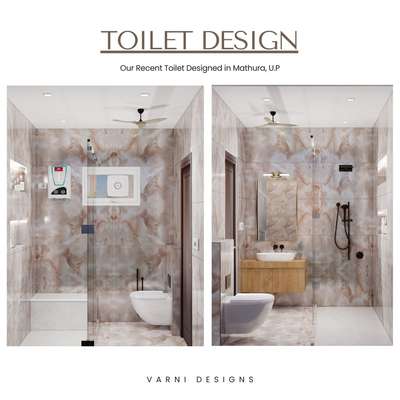 Toilet Design in Mathura 
Residential/appartment interior starting from Rs.2000/ room (3d visual only)
For further queries please contact 7974404086 or email us at varniinteriors@gmail.com
 #BedroomDesigns  #BedroomDecor  #BedroomCeilingDesign  #InteriorDesigner  #KitchenInterior  #LUXURY_INTERIOR  #interriordesign  #3DPlans  #3dmodeling #3D_ELEVATION #3dkitchen  #sketchupmodeling #vrayrender #exteriordesigns #furnituredesigner  #autocad  #enscaperender #ElevationDesign  #2DPlans #2dDesign  #2dautocaddrawing  #GlassStaircase  #StaircaseDesigns