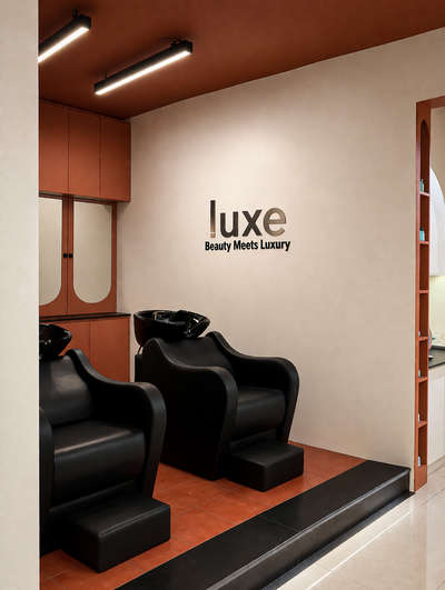 Project : Ruby Luxe Beauty Studio, Trivandrum
#interiordesign #keralaarchitecture #trivandrum #trendingreels #salon  #keralastyle #KeralaStyleHouse #keralahomeplans