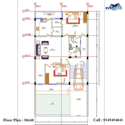 #newhousedesigns  #new_home  #LayoutDesigns  #2BHKHouse  #2BHKPlans  #30x60houseplan  #30x60floorplan