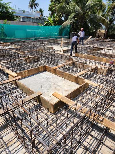Continues Strip footing design
 #kuttanad  #Buildingconstruction