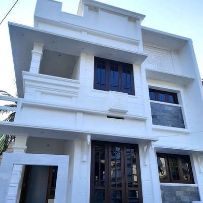 #3BHKHouse  #1300sqft  #3centPlot  #budjetfriendly home #frontElevation