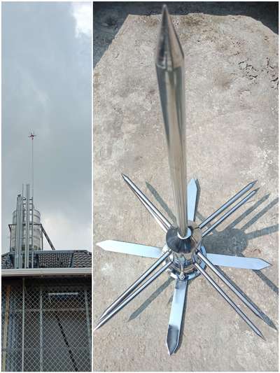 Lightning Arrester installation @kallachi#Nadapuram#Vadakara
#Cloudspowersystems
#www.lightningarrest.com
 all kerala service
9946761816