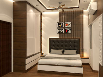 Bedroom Interior
#BedroomDesigns #BedroomDecor  #WoodenBeds  #SlidingDoorWardrobe  #FalseCeiling  #DressingTable  #furnitures