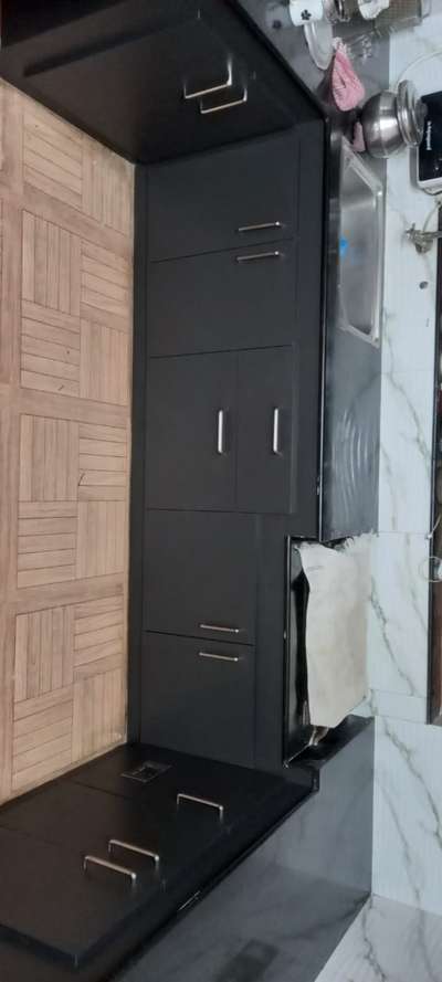 kitchen floor cabinet...varapuzha site ...finished💪