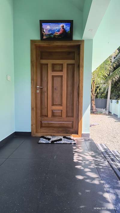 teak wood door