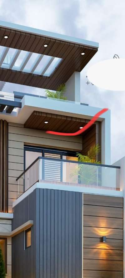 front elivation #frontElevation acp hpl