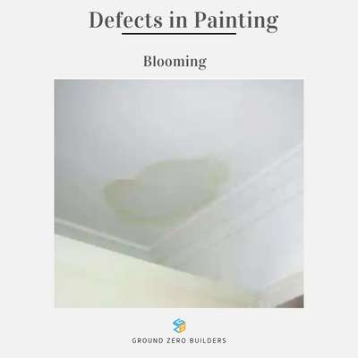 Defects of paints