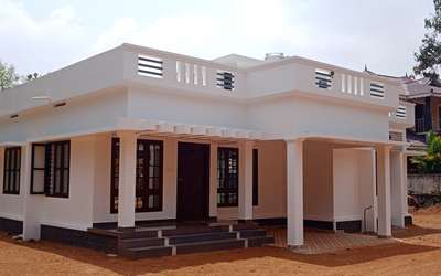 my new finished project...1500 sq. ft..3bed room.. at pandalam  # # #