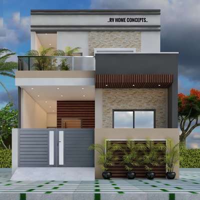 ✨ Modern house elevation design — clean lines, balanced proportions, and a fresh aesthetic.
Designed to bring curb appeal and style to your dream home.
Need a custom elevation? I’m just a message away! 

 #ElevaDesign  #frontdesign  #frontEleation  #ElevationHome  #housedesignideas